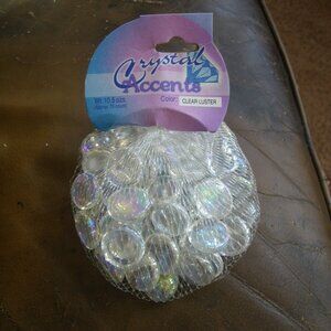 Glass Gems Dome Vase Filler Decorative Beads Marble Pebbles Stones Craft Decor